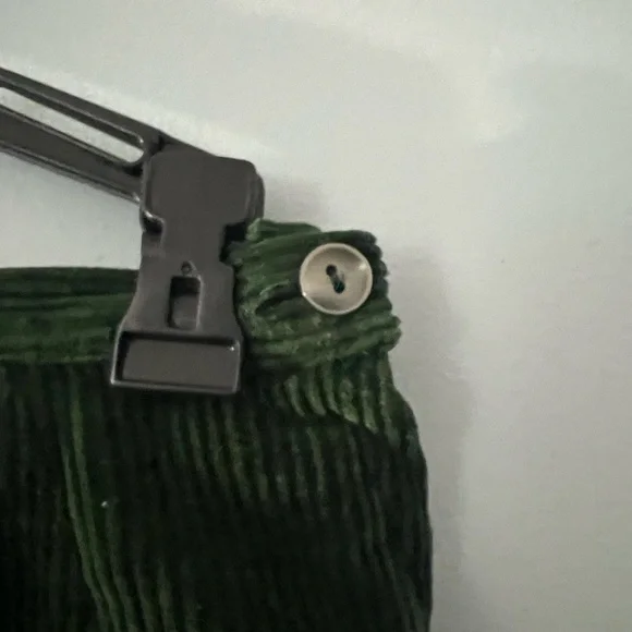 Vintage 60s/70s Mr. Lee California Separates forest green corduroy set - Picture 13 of 15